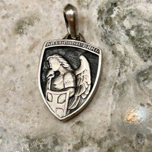 David Yurman Saint Michael pendant